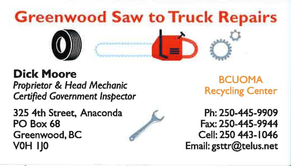 Greenwood Saw to Truck Repairs